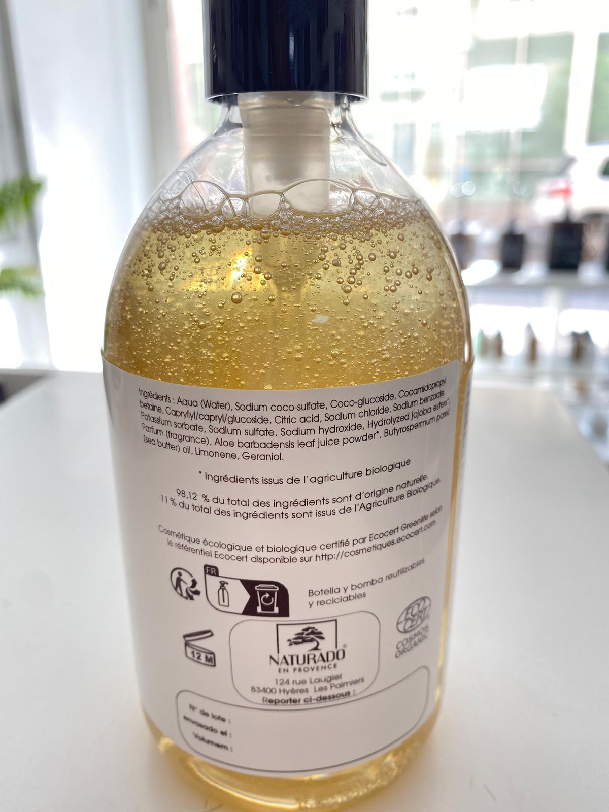 descripcion champu familiar natural aloe vera